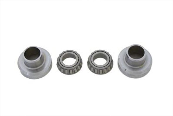 V-Twin - 24-0126 - Chrome Fork Neck Cup Set