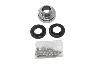 V-Twin - 24-0135 - Chrome Complete Neck Cup Kit - Fits 1952-1977 Harley-Davidson XL