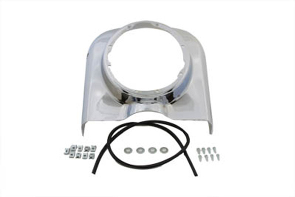 V-Twin - 24-0247 - ABS Chrome Headlamp Cowl