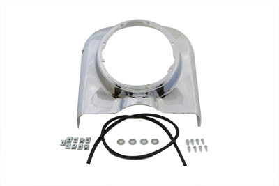 V-Twin - 24-0247 - ABS Chrome Headlamp Cowl - Fits 1983-1985 Harley-Davidson FLHT, 1987-1992 FLHS, 1980-1992 FLT