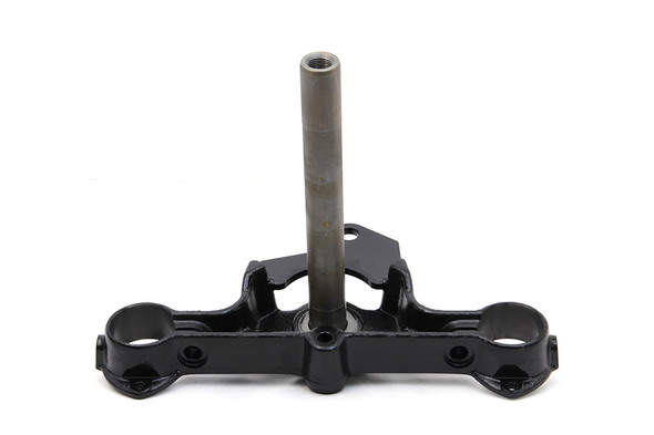 V-Twin - 24-0270 - Lower Triple Tree Black - Fits 1990-1999 Harley-Davidson FLSTF, 1986-1999 FLST, 1993-1996 FLSTN, 1987-1999 FLSTC