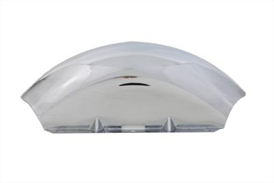 V-Twin - 24-0272 - Chrome Front Fork Baffle - Fits 1980-1999 Harley-Davidson FLT
