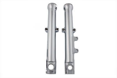 V-Twin - 24-0353 - 39mm Chrome Fork Sliders - Fits 2004-2005 Harley-Davidson FXD, 2008-2013 XL (XL1200L, XLI200V), 2008-2010 XL (All models except 883N, 883L, 1200N, 1200R, 1200X)
