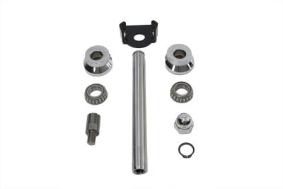 V-Twin - 24-0378 - 3  Raked Fork Neck Cup Kit - Fits 1991-2005 Harley-Davidson FXD