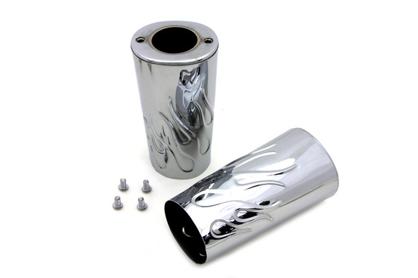 V-Twin - 24-0386 - Fork Slider Cover Set