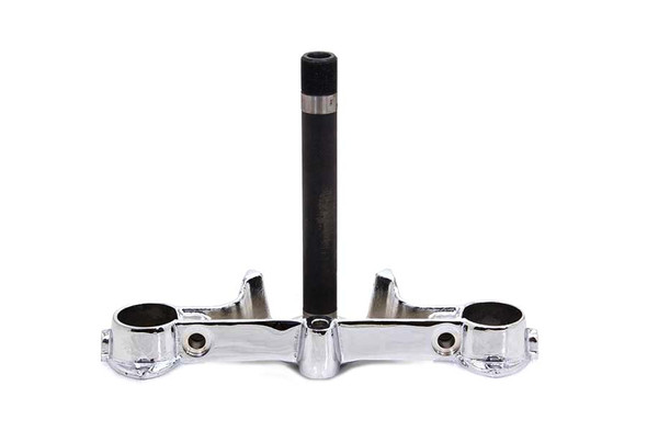 V-Twin - 24-0399 - Lower Triple Tree Chrome - Fits 1986-1999 Harley-Davidson FLST