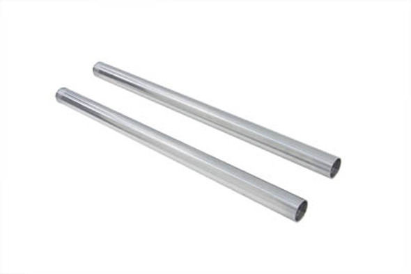 V-Twin - 24-0442 - Chrome 39mm Fork Tube Set 29-3/8 inch Total Length
