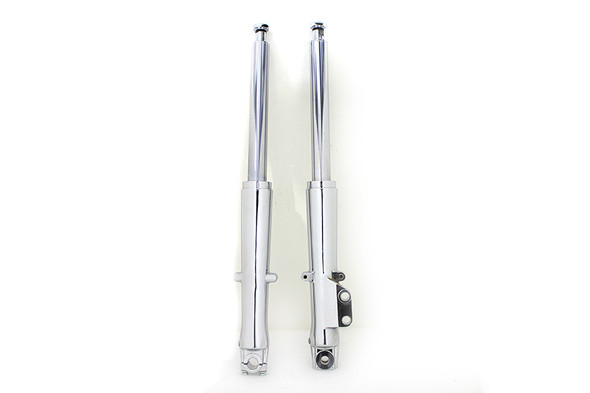 V-Twin - 24-0519 - 41mm Fork Slider Assembly with Chrome Sliders
