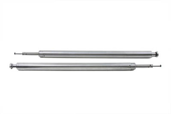 V-Twin - 24-0551 - Chrome Fork Tube Assembly 12 inch Over Stock