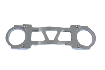 V-Twin - 24-0768 - 41mm Billet Fork Brace Tweek Bar Style - Fits 1993-2005 Harley-Davidson FXDWG, 1984-2017 FXST