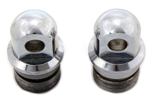V-Twin - 24-0828 - Zinc Fork Tube Plug Set