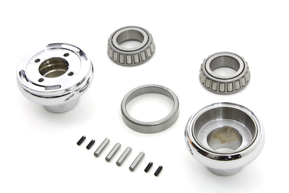 V-Twin - 24-0874 - Fork Neck Cup Kit Smooth - Fits 1971-1984 Harley-Davidson FX, 1949-1984 FLH, 1984-1987 FXST
