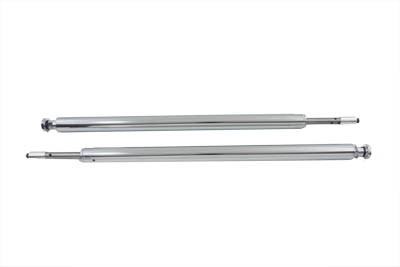 V-Twin - 24-0962 - Hard Chrome Fork Tube Assembly 4 inch Over Stock - Fits 1984-1999 Harley-Davidson FXST, 1991-1999 FXD, 1984-1986 FXWG