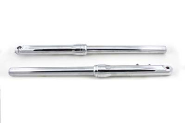 V-Twin - 24-0970 - 49mm Fork Slider Assembly with Chrome Sliders