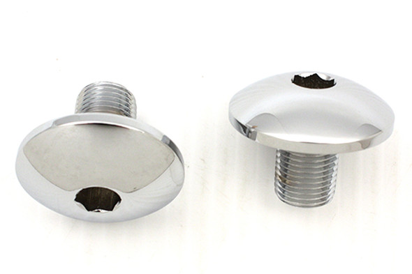 V-Twin - 24-0981 - Fork Tube Allen Cap Set Domed Style