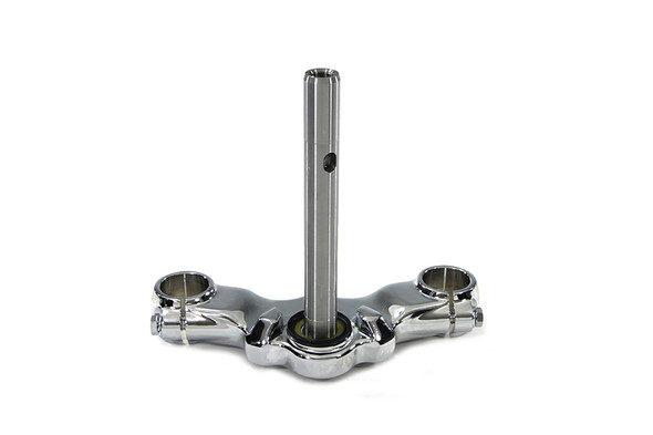 V-Twin - 24-1035 - Lower Triple Tree Chrome