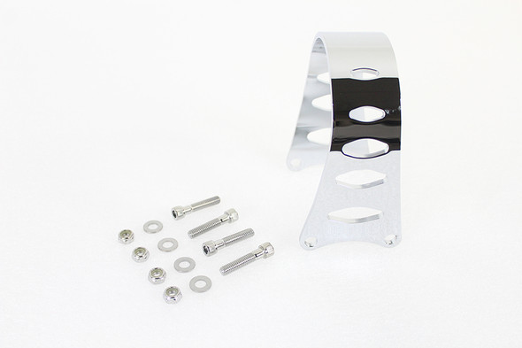 V-Twin - 24-1044 - 39mm Chrome Tomahawk Front Fork Brace - Fits 1988-2005 Harley-Davidson FXD (Up to 21 X 3.5" Wheel), 1988-2010 XL (Up to 21 X 3.5" Wheel), 1988-2005 FXR (Up to 21 X 3.5" Wheel)