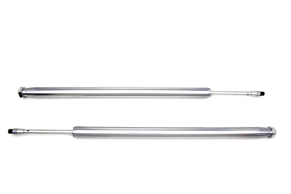 V-Twin - 24-1073 - Chrome 35mm Fork Tube Assembly 23-1/2 inch Total Length