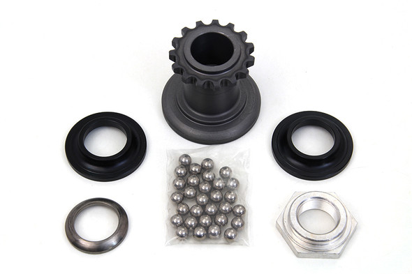 V-Twin - 24-1078 - Spring Fork Stem Neck Race Kit - Fits 1936-1957 Harley-Davidson G, 1936-1952 W
