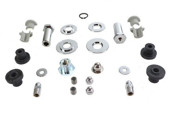 V-Twin - 24-1084 - Spring Fork Hardware Kit - Fits 1997-2007 Harley-Davidson FLSTS, 1988-2006 FXSTS