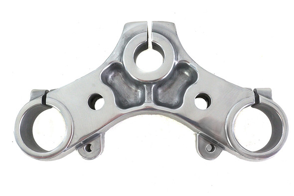 V-Twin - 24-1092 - Top Triple Tree Polished
