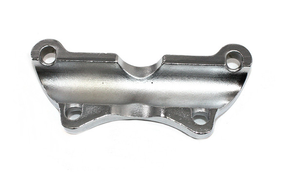V-Twin - 24-1155 - 1 inch Handlebar Top Clamp Chrome - Fits 2008-2014 Harley-Davidson FLT, FLHR