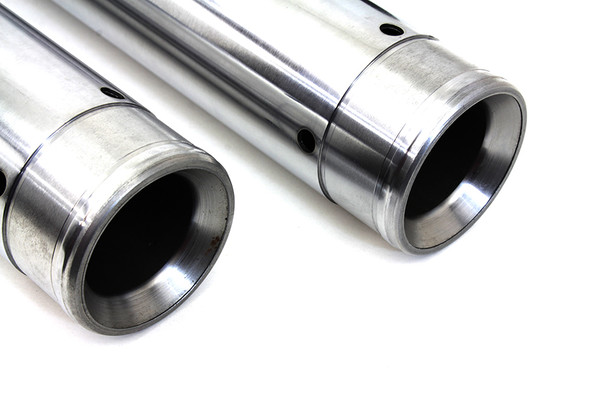 V-Twin - 24-1185 - Hard Chrome 49mm Fork Tube Set - Fits 2006-2017 Harley-Davidson FXD