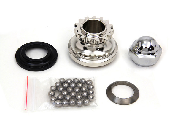 V-Twin - 24-1373 - Spring Fork Cone Nut Kit - Fits 1936-1948 Harley-Davidson EL, 1941-1948 FL