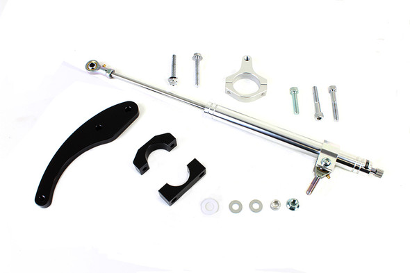 V-Twin - 24-1377 - Fork Steering Damper Kit - Fits 2009-2013 Harley-Davidson FLT