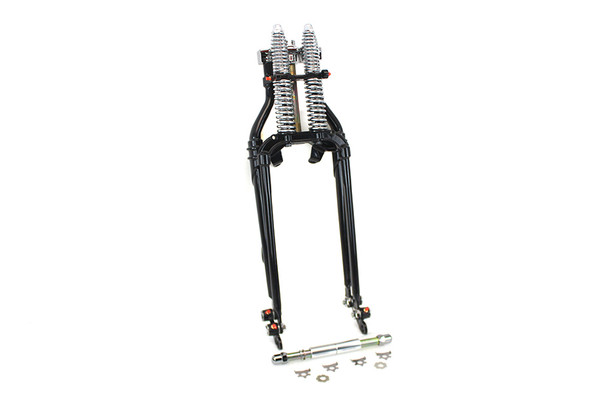 V-Twin - 24-1571 - 20 inch Inline Spring Fork Kit Black