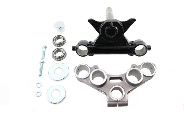 V-Twin - 24-1616 - FX-FXE Triple Tree Kit - Fits 1971-1972 Harley-Davidson FX, FXE