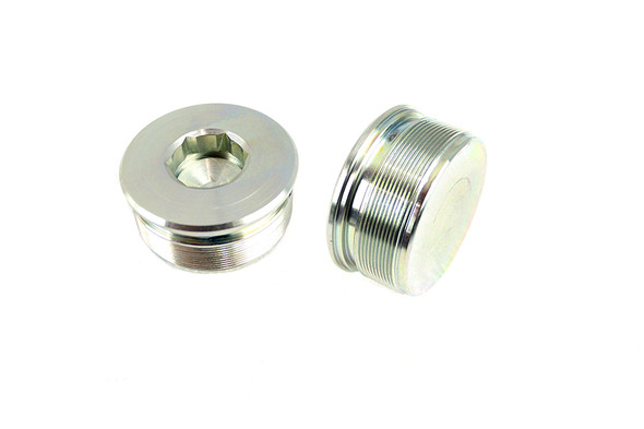 V-Twin - 24-1758 - Fork Tube Bolt Set Zinc Plated