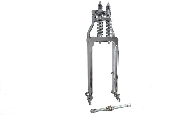 V-Twin - 24-1782 - 18 inch Spring Fork Kit Chrome