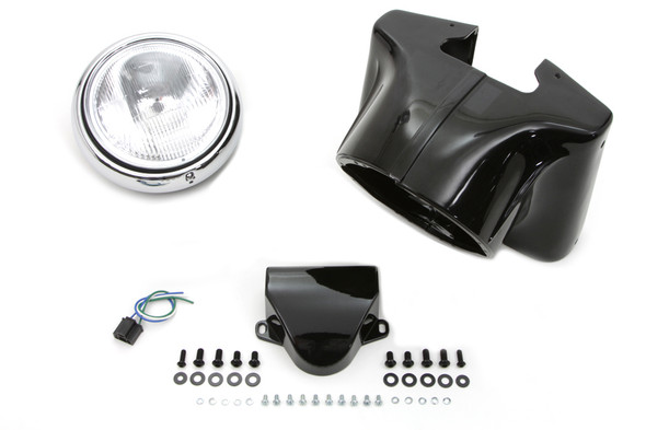 V-Twin - 24-1960 - 7 inch Headlamp Cowl Kit