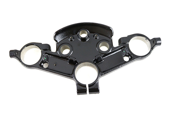 V-Twin - 24-2060 - OE 49mm FLT Upper Triple Tree Black