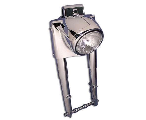 V-Twin - 24-2223 - Fork Assembly with Chrome Sliders V-Twin - 24-2223 - Fork Assembly with Chrome Sliders