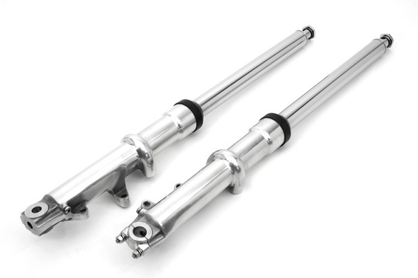 V-Twin - 24-9917 - 41mm Fork Slider Assembly with Polished Sliders