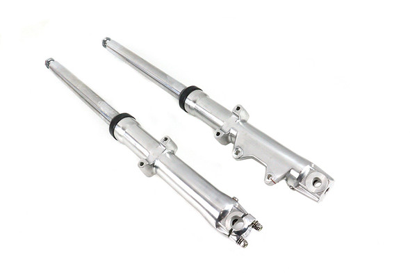 V-Twin - 24-9918 - 41mm Fork Slider Assembly - Fits 1984-1999 Harley-Davidson FXST