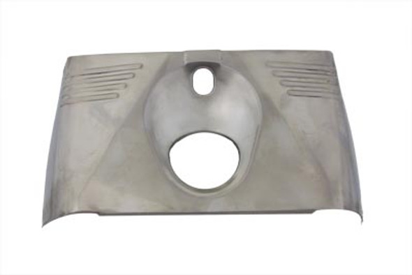 V-Twin - 24-9924 - Front Triple Tree Cover Stainless Steel