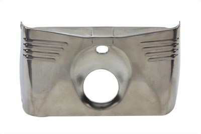 V-Twin - 24-9924 - Front Triple Tree Cover Stainless Steel - Fits 1949-1959 Harley-Davidson FLH