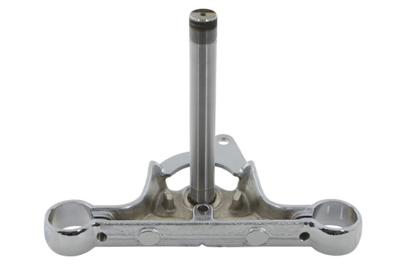 V-Twin - 24-9933 - Lower Triple Tree with Stem Chrome - Fits 1988-1999 Harley-Davidson FXST
