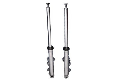 V-Twin - 24-9948 - Dual Disc 41mm Fork Slider Assembly - Fits 1984-1999 Harley-Davidson FXST