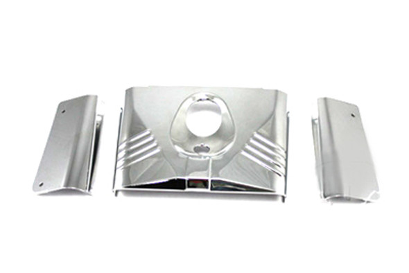 V-Twin - 24-9958 - Fork Cover Kit Chrome