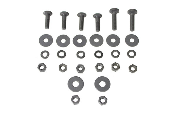 V-Twin - 2493-6 - Rear Fender Frame Clamp Bolt Kit