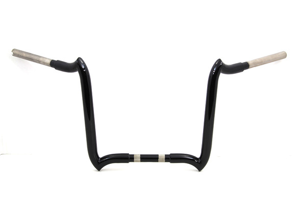 V-Twin - 25-0152 - 14 inch Z-Bar Handlebar without Indents Black