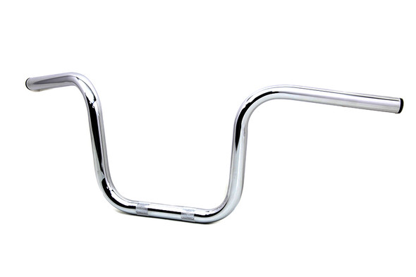 V-Twin - 25-0198 - 8.5 inch Mini Ape Hanger Handlebar without Indents