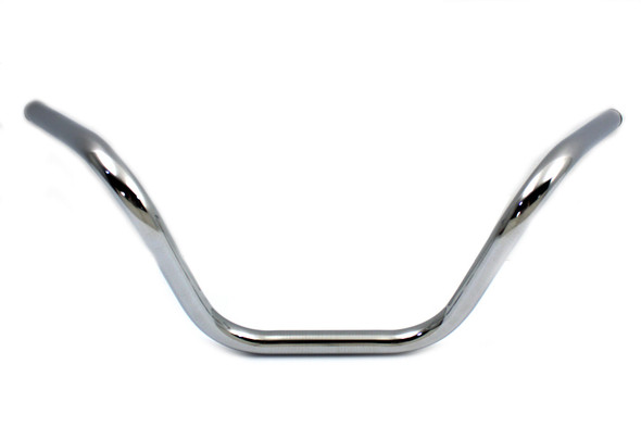 V-Twin - 25-0542 - 8 inch Buckhorn Handlebar without Indents