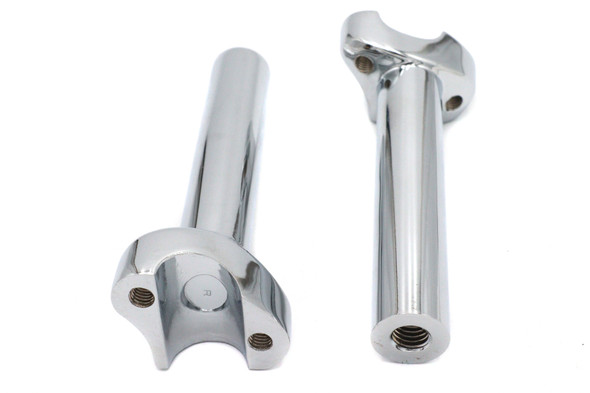 V-Twin - 25-0556 - Chrome 6 inch Riser Set