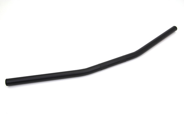 V-Twin - 25-0561 - Black 1 inch Drag Handlebar without Indents