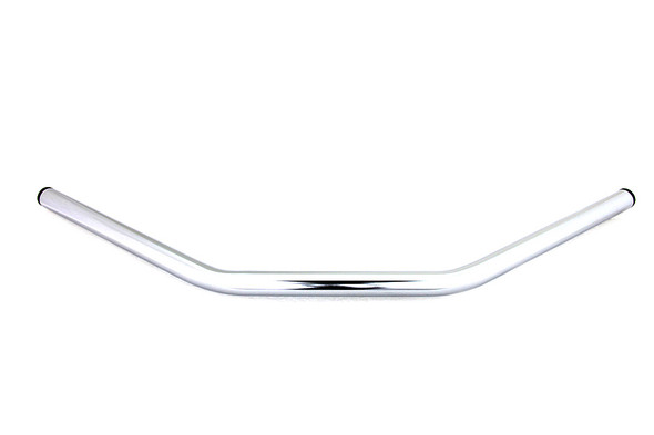 V-Twin - 25-0722 - Flat Drag Handlebar without Indents Chrome